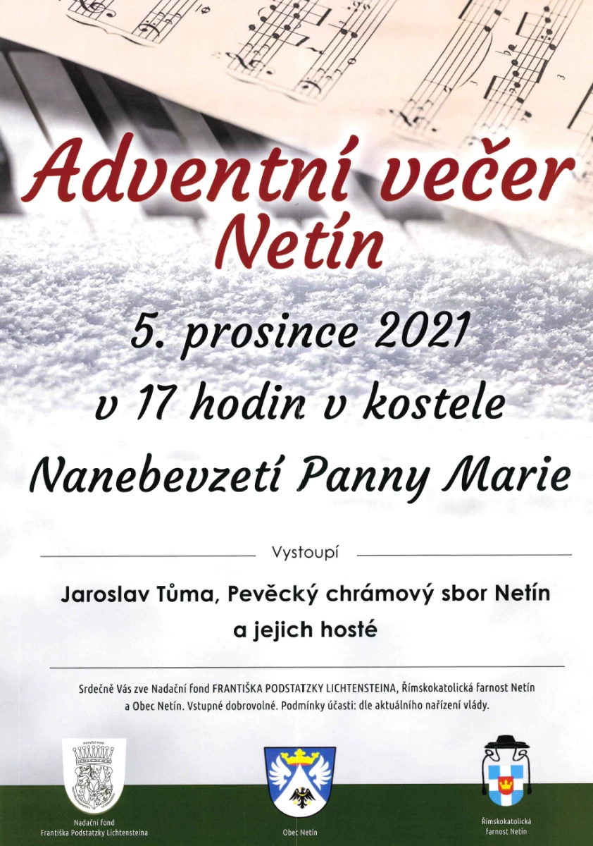 Adventní večer v Netíně 2021