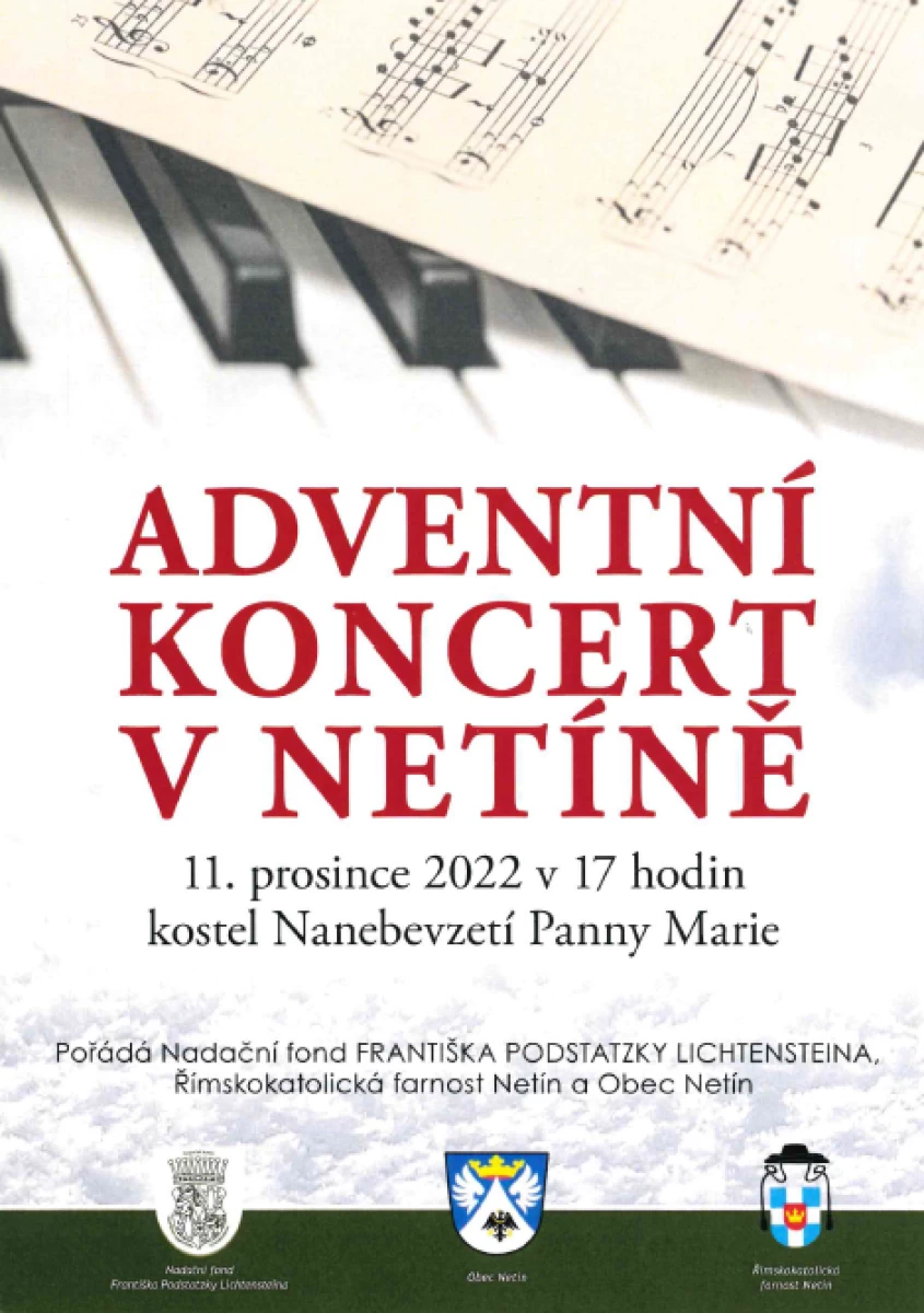 Adventní koncert v Netíně 2022