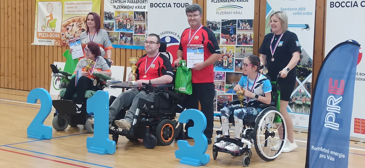 První a čtvrté místo na Start Boccia Cupu v Plzni