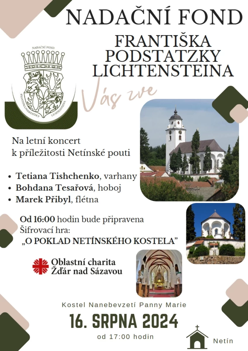 Letní koncert v Netíně