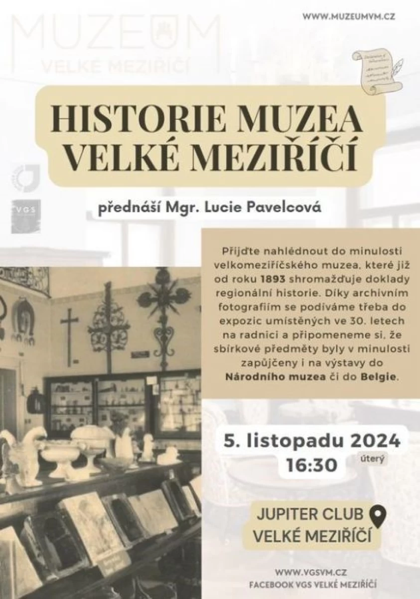 Historie muzea ve Velkém Meziříčí