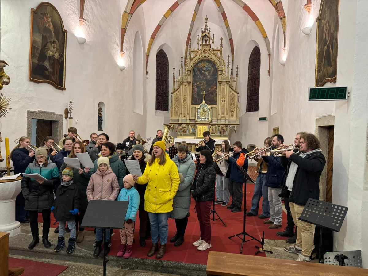 Přípravy na Adventní koncert v Netíně jsou v plném proudu