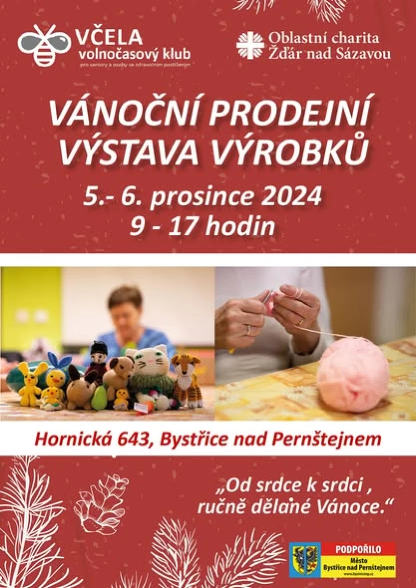 Vánoční prodejní výstavy jsou tu