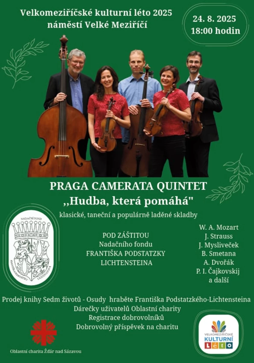 PRAGA CAMERATA QUINTET - Hudba, která pomáhá