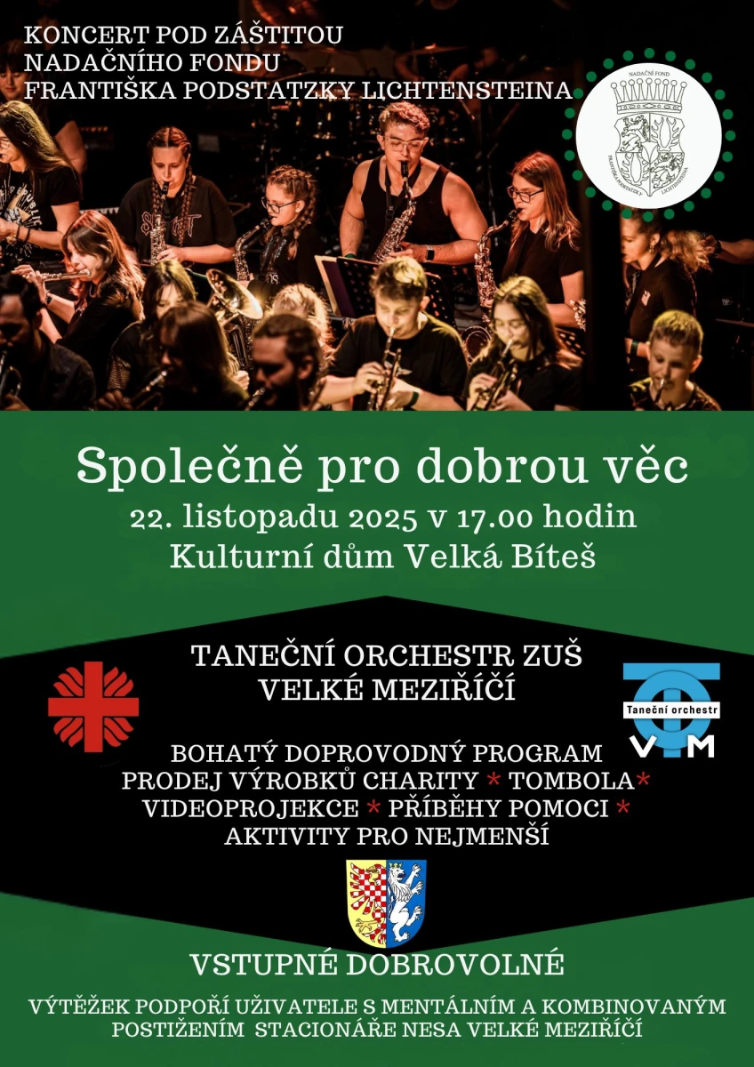 Společně pro dobrou věc ve Velké Bíteši
