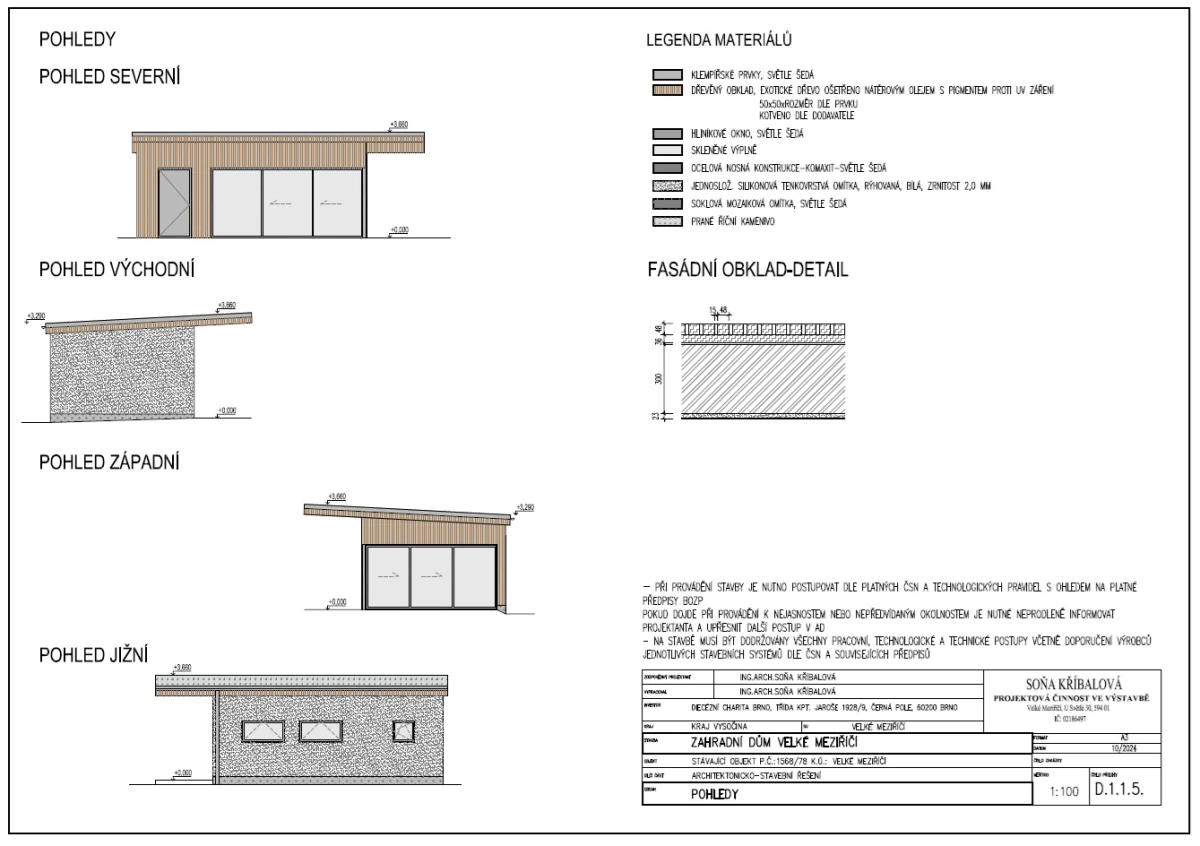 ZAHRADNÍ DŮM v Denním stacionáři NESA ve Velkém Meziříčí roste každým dnem