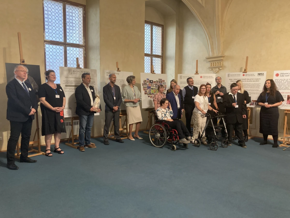 Nadační fond prezentoval svoji činnost v Senátu Parlamentu České republiky.